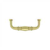Deltana - Colonial Wire Pull, 3'' - Polished Brass