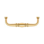 Deltana - Colonial Wire Pull, 4'' - PVD Polished Brass