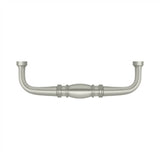 Deltana - Colonial Wire Pull, 4'' - Brushed Nickel