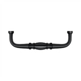 Deltana - Colonial Wire Pull, 4'' - Paint Black