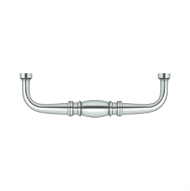 Deltana - Colonial Wire Pull, 4'' - Polished Chrome