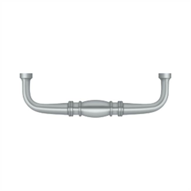 Deltana - Colonial Wire Pull, 4'' - Brushed Chrome