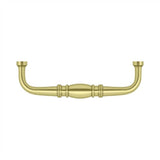 Deltana - Colonial Wire Pull, 4'' - Polished Brass