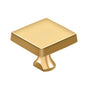 Deltana - Solid Brass Square Knob For HD Bolt - PVD Polished Brass
