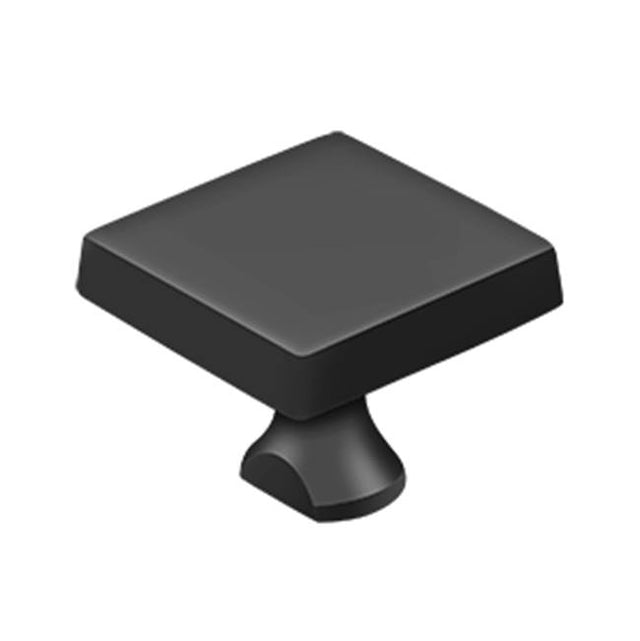 Deltana - Solid Brass Square Knob For HD Bolt - Oil-rubbed Bronze