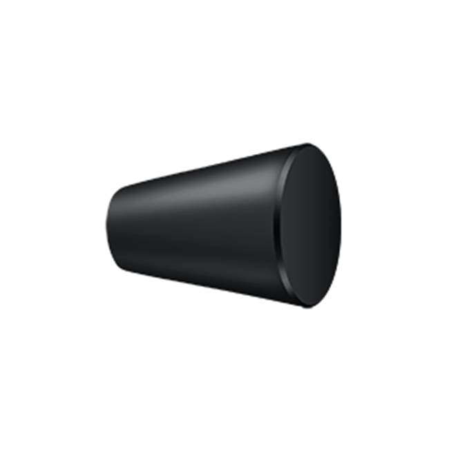Deltana - Knob Cone Cabinet 1'' - Paint Black