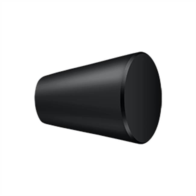 Deltana - Knob Cone Cabinet 1-1/8'' - Paint Black