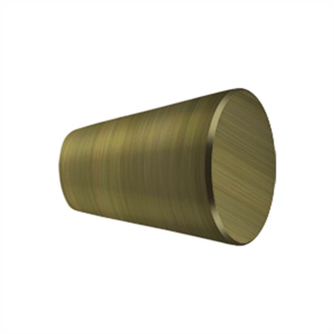 Deltana - Knob Cone Cabinet 1-1/8'' - Antique Brass