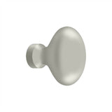 Deltana - Knob, Oval/Egg Shape - Brushed Nickel