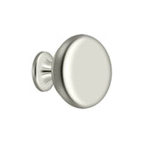 Deltana - Knob Round Solid - Polished Nickel