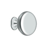 Deltana - Knob Round Solid - Polished Chrome