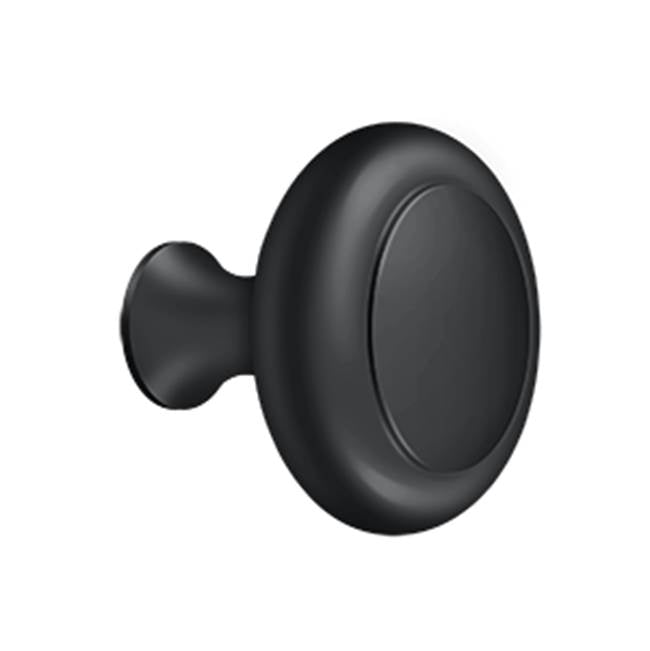 Deltana - Knob HD w/ Groove - Paint Black