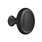 Deltana - Knob HD w/ Groove - Paint Black
