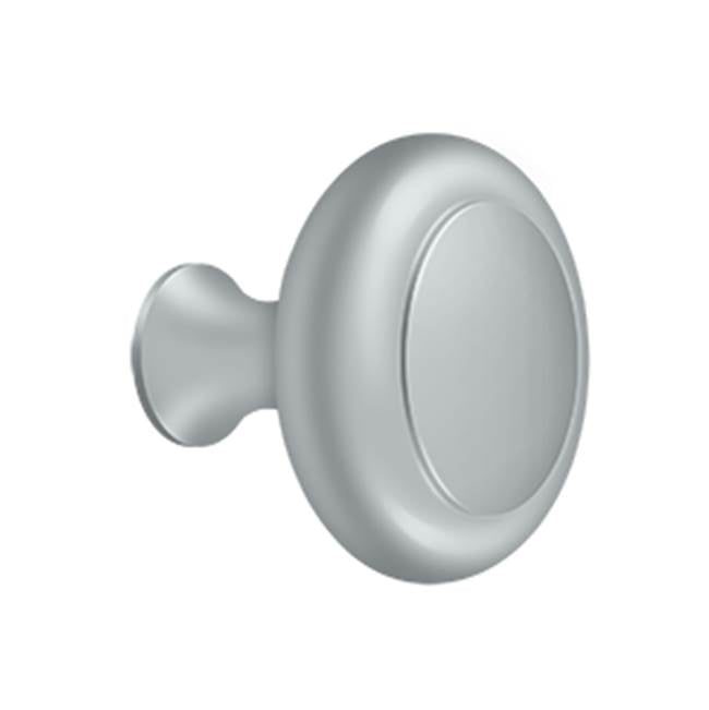 Deltana - Knob HD w/ Groove - Brushed Chrome