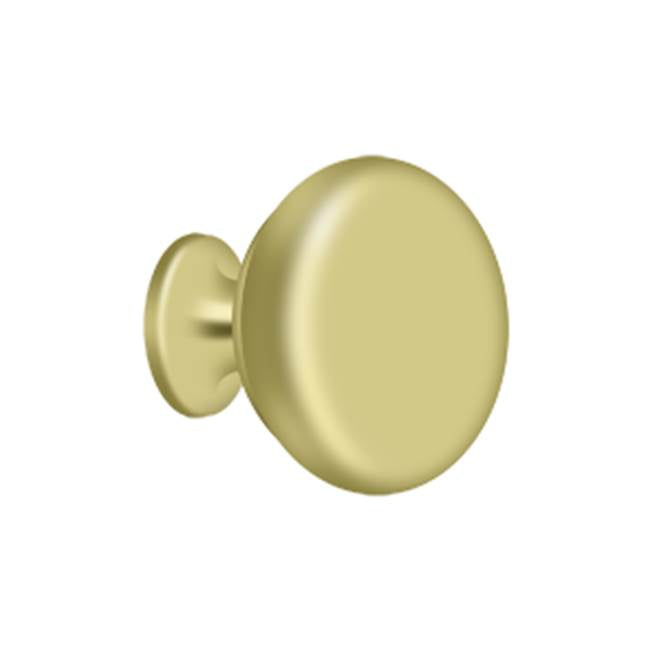 Deltana - Knob Round Hollow - Polished Brass