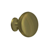 Deltana - Knob Round Hollow - Antique Brass