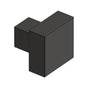 Deltana - MODERN SQUARE KNOB, 1-1/4'' x 1-1/4'', SOLID BRASS - Oil-rubbed Bronze