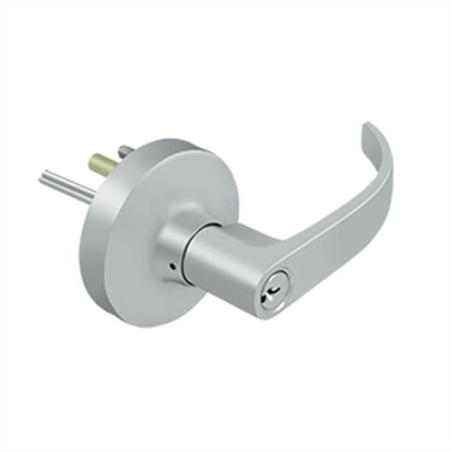 Deltana - Lever Trim For Exit Device 60 Storeroom Function - Brushed Chrome