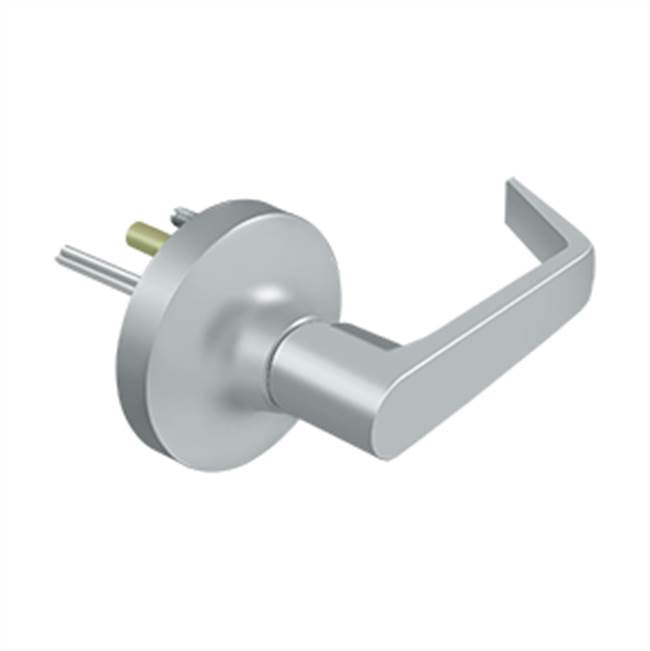 Deltana - Lever Trim For Exit Device 80 Passage Function - Brushed Chrome