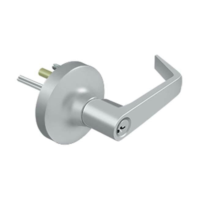 Deltana - Lever Trim For Exit Device 80 Storeroom Function - Brushed Chrome