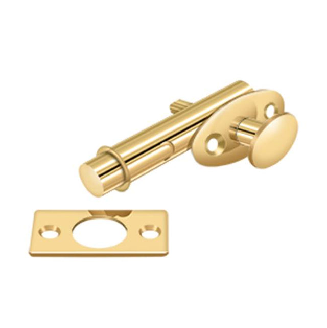 Deltana - Mortise Bolt - PVD Polished Brass