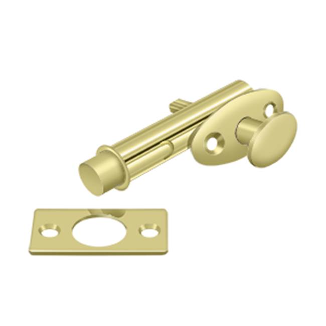 Deltana - Mortise Bolt - Polished Brass