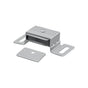 Deltana - Magnetic Catch 2-1/16'' x 1-1/8'' x 5/8'' - Brushed Chrome