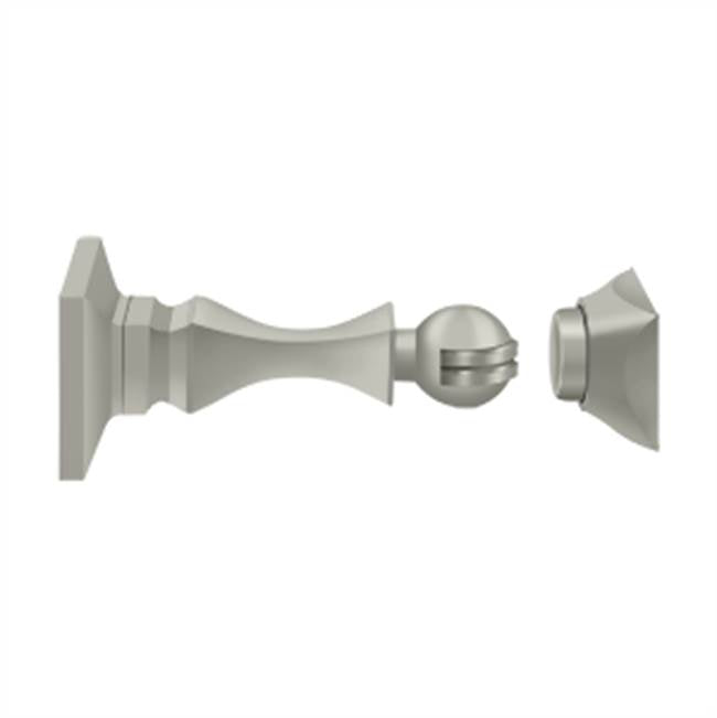 Deltana - Magnetic Door Holder 3-1/2'' - Brushed Nickel
