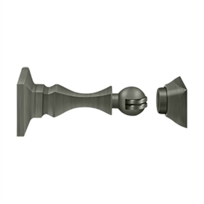 Deltana - Magnetic Door Holder 3-1/2'' - Antique Nickel