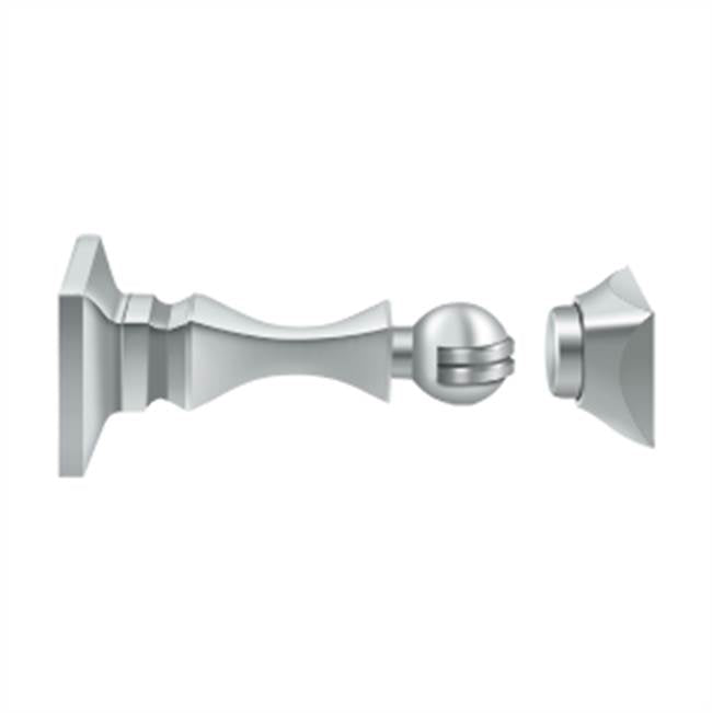 Deltana - Magnetic Door Holder 3-1/2'' - Polished Chrome
