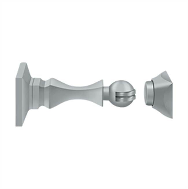 Deltana - Magnetic Door Holder 3-1/2'' - Brushed Chrome