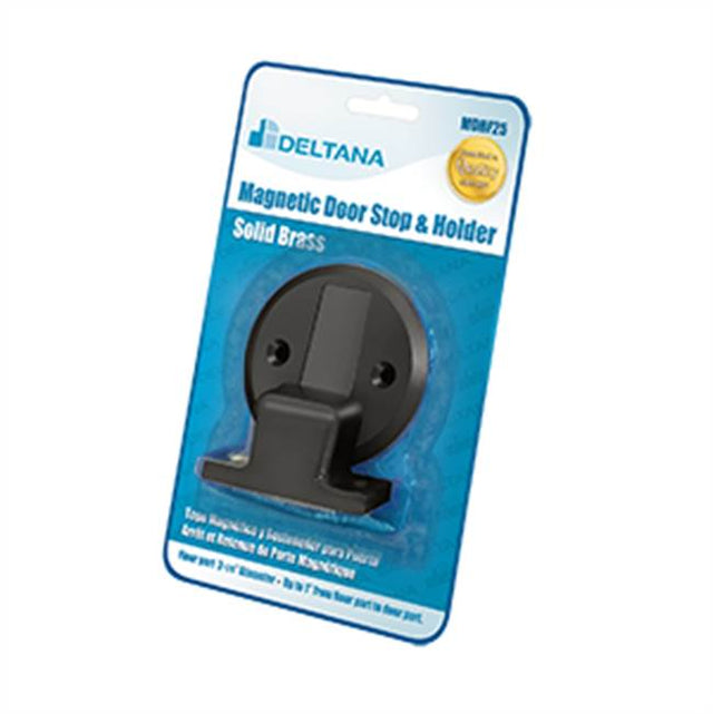 Deltana - Magnetic Door Holder Flush 2-1/2'' Diameter Blister Pack - Oil-rubbed Bronze
