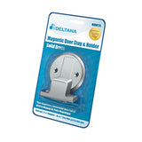Deltana - Magnetic Door Holder Flush 2-1/2'' Diameter Blister Pack - Polished Chrome