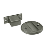 Deltana - Magnetic Door Holder Flush 2-1/2'' Diameter - Antique Nickel