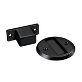 Deltana - Magnetic Door Holder Flush 2-1/2'' Diameter - Paint Black