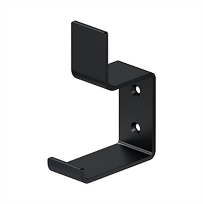 Deltana - Heavy Duty, Modern Hook, 2-5/8'' Projection - Paint Black