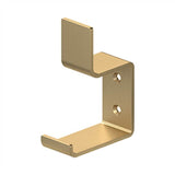 Deltana - Heavy Duty, Modern Hook, 2-5/8'' Projection - Brushed Brass