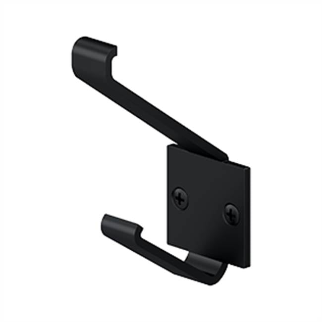 Deltana - Modern Hook, 2-1/4'' Projection - Paint Black