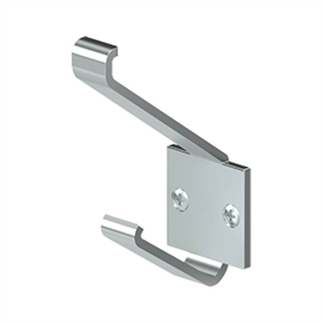Deltana - Modern Hook, 2-1/4'' Projection - Polished Chrome