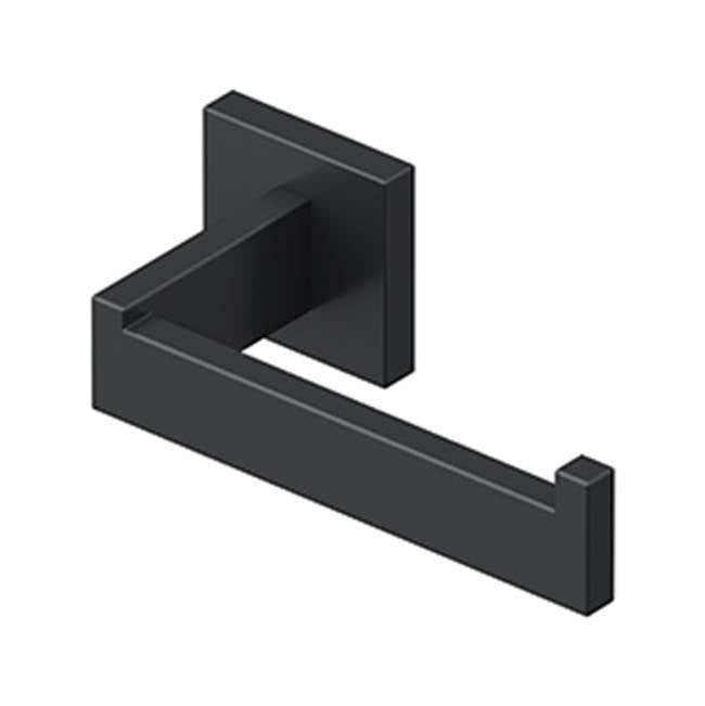 Deltana - TOILET PAPER HOLDER, SINGLE POST, MM SERIES - Paint Black
