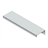 Deltana - Modern Cabinet Angle Pull, 5-7/8'', Aluminum - Polished Chrome