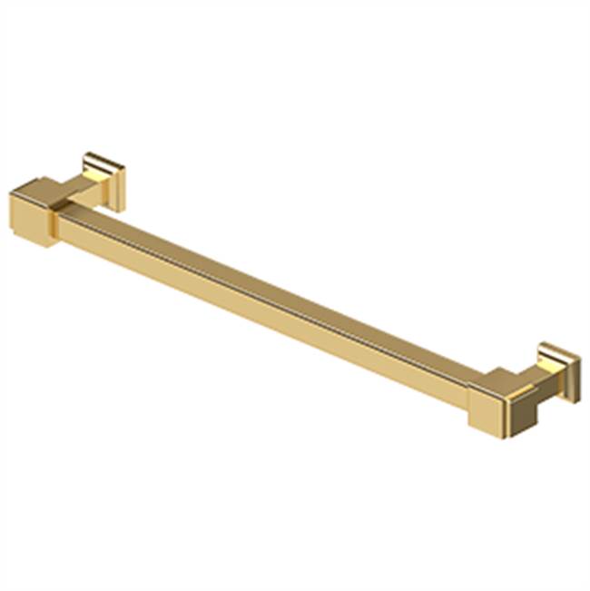 Deltana - Decorative Cabinet Pull 7'', Manhattan, Solid Brass - PVD Polished Brass