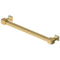 Deltana - Decorative Cabinet Pull 7'', Manhattan, Solid Brass - PVD Polished Brass