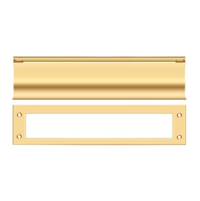 Deltana - Mail Slot, HD - PVD Polished Brass