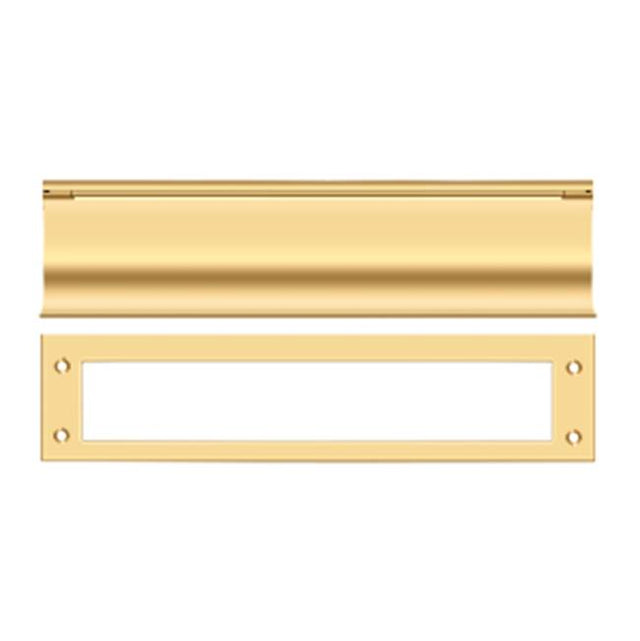 Deltana - Mail Slot, HD - PVD Polished Brass