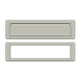 Deltana - Mail Slot 13-1/8'' with Interior Frame - Brushed Nickel