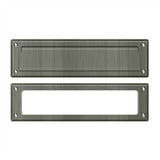 Deltana - Mail Slot 13-1/8'' with Interior Frame - Antique Nickel