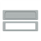 Deltana - Mail Slot 13-1/8'' with Interior Frame - Brushed Chrome