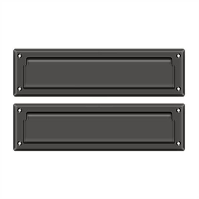 Deltana - Mail Slot 13-1/8'' with Interior Flap - Oil-rubbed Bronze