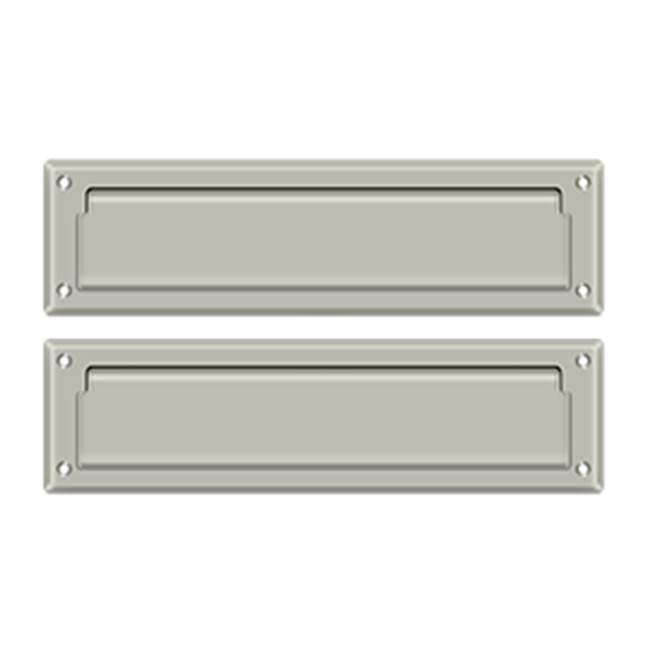 Deltana - Mail Slot 13-1/8'' with Interior Flap - Brushed Nickel